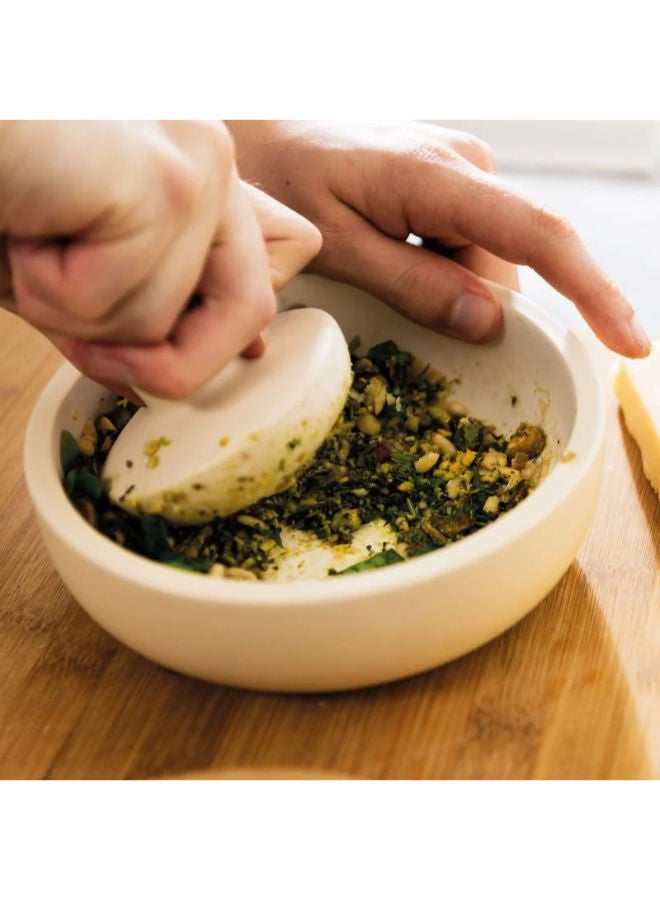 Berghoff Mortar Pestle Large-White - Image 4